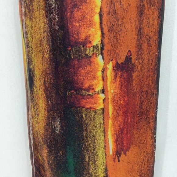 Zara Multicolor Strapless Tulle Mesh Print Tube Midi Dress Size Small - Picture 5 of 9